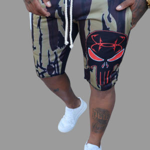 Bermuda Moletom Justiceiro ET