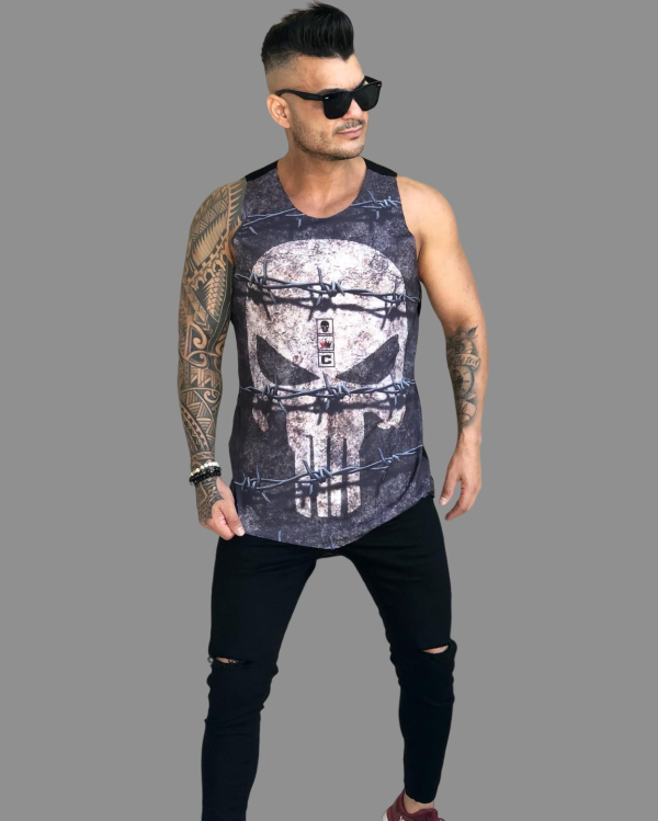 Kit Casal long fit Justiceiro - Imagem 4