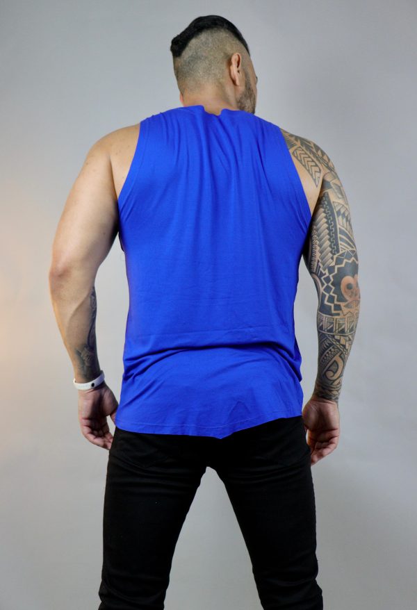 Regata Long Fit Azul Justiceiro - Imagem 3