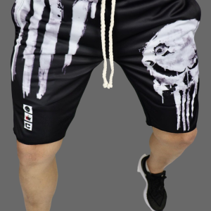 Bermuda Moletom Justiceiro Gelo