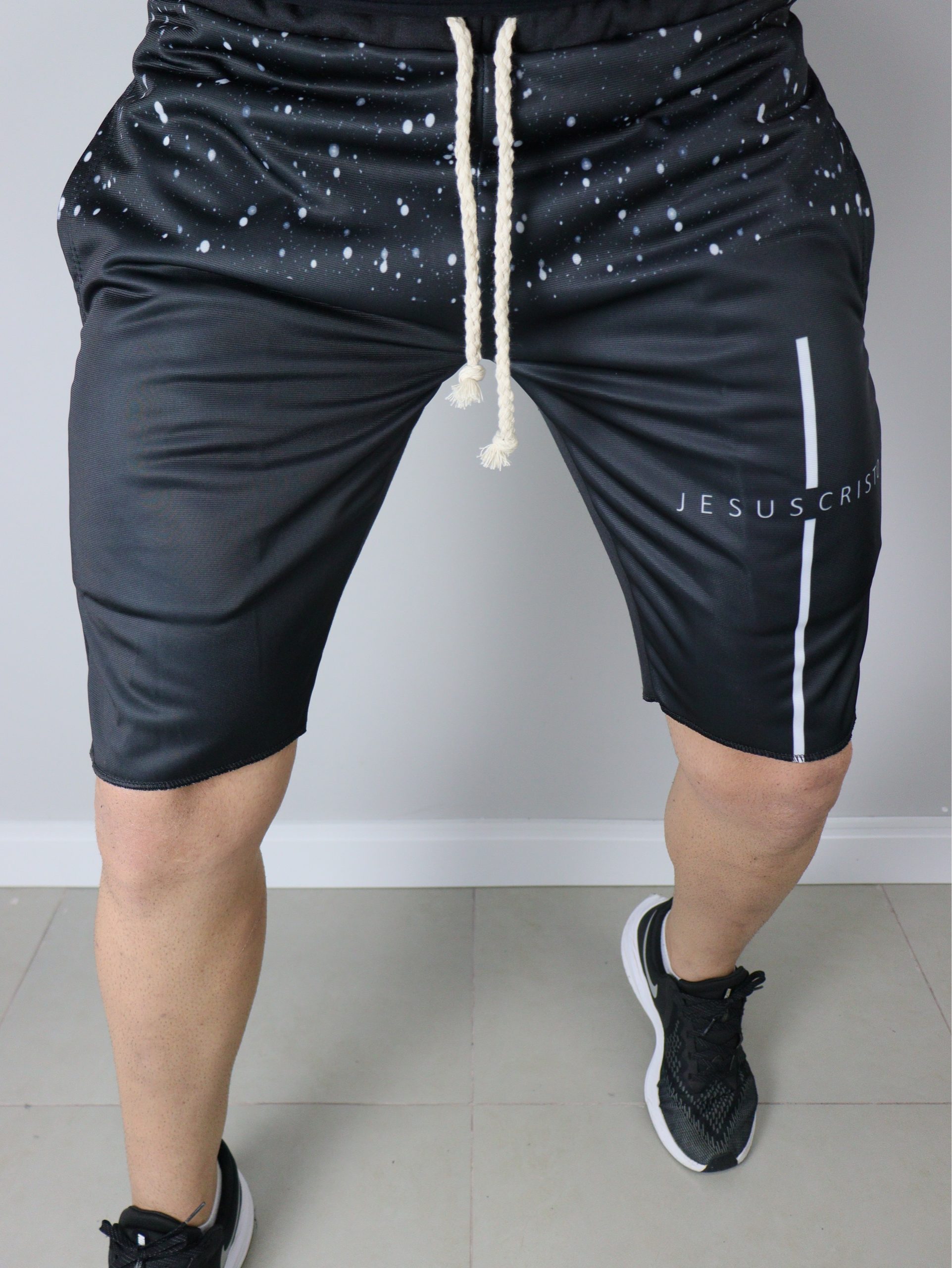 Bermuda Moletom Jesus Cristo