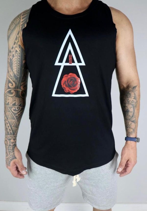 Regata Long Fit Black Triangulo